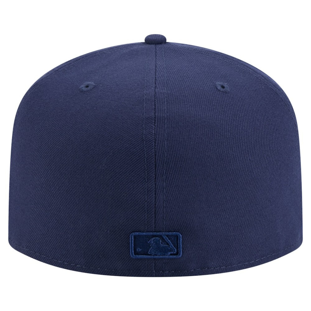 Atlanta Braves Color Pack A-Frame 59FIFTY Fitted Hat - Navy | New Era