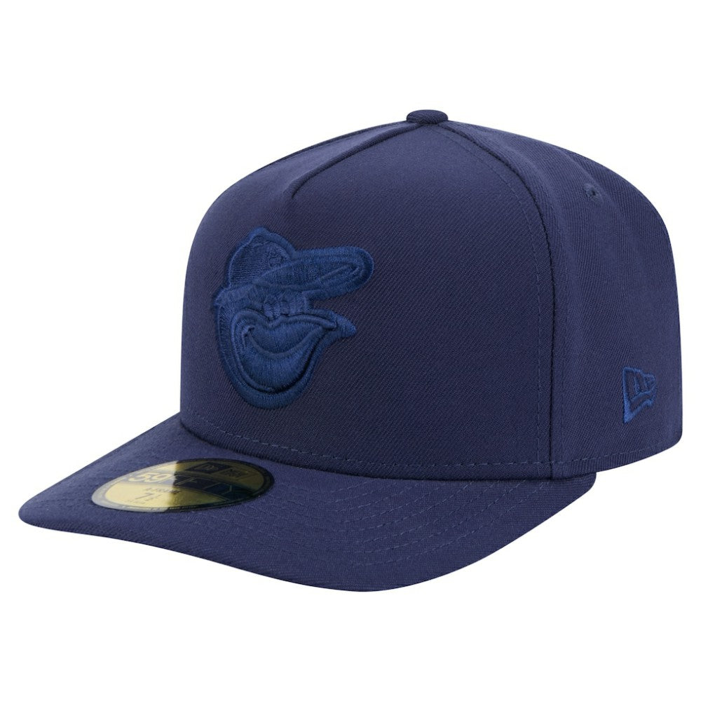 Baltimore Orioles Color Pack A-Frame 59FIFTY Fitted Hat - Navy | New Era