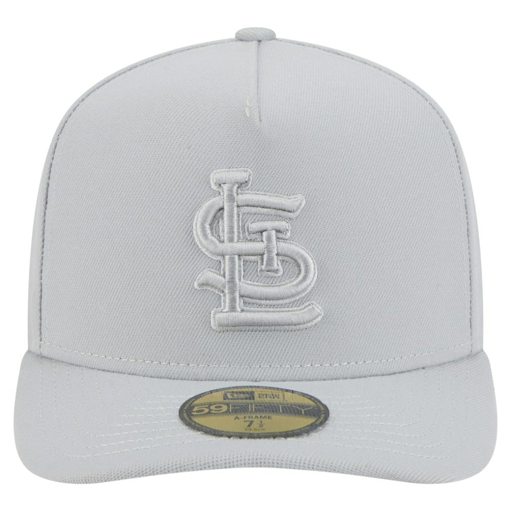St. Louis Cardinals Colorpack A-Frame 59FIFTY Fitted Hat - Gray | New Era