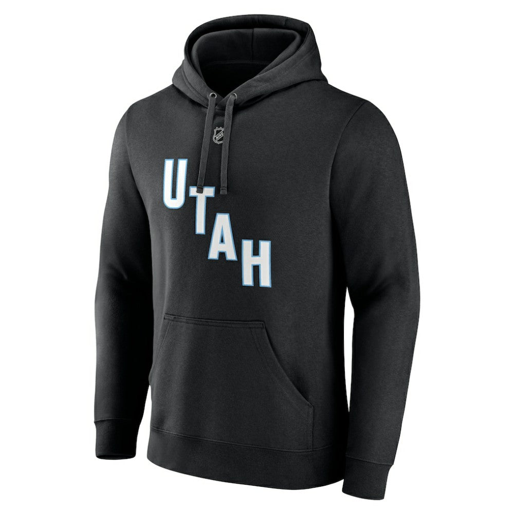 Nick Schmaltz NHL Utah Fanatics Authentic Stack Name & Number Tri-Blend Pullover Hoodie