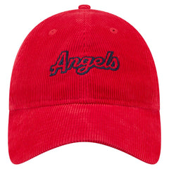 Los Angeles Angels Women's Corduroy 9TWENTY Adjustable Hat - Red | New Era