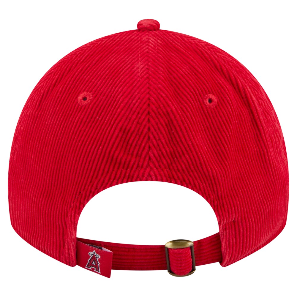 Los Angeles Angels Women's Corduroy 9TWENTY Adjustable Hat - Red | New Era