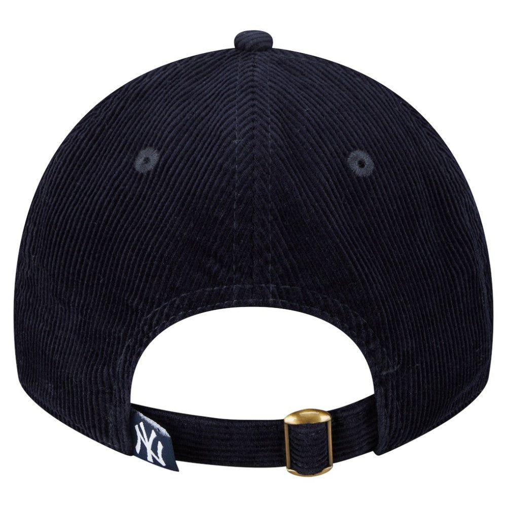New York Yankees Women's Corduroy 9TWENTY Adjustable Hat - Navy | New Era