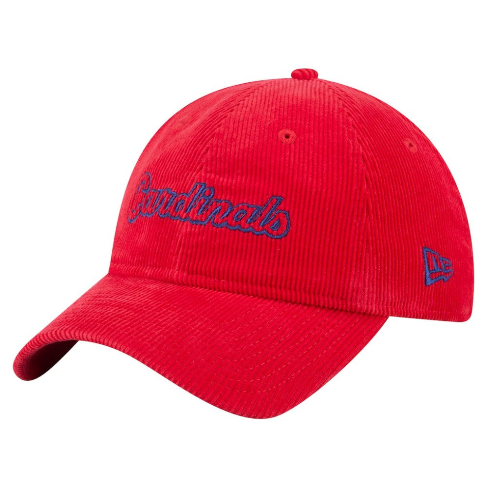 St. Louis Cardinals Women's Corduroy 9TWENTY Adjustable Hat - Red | New Era