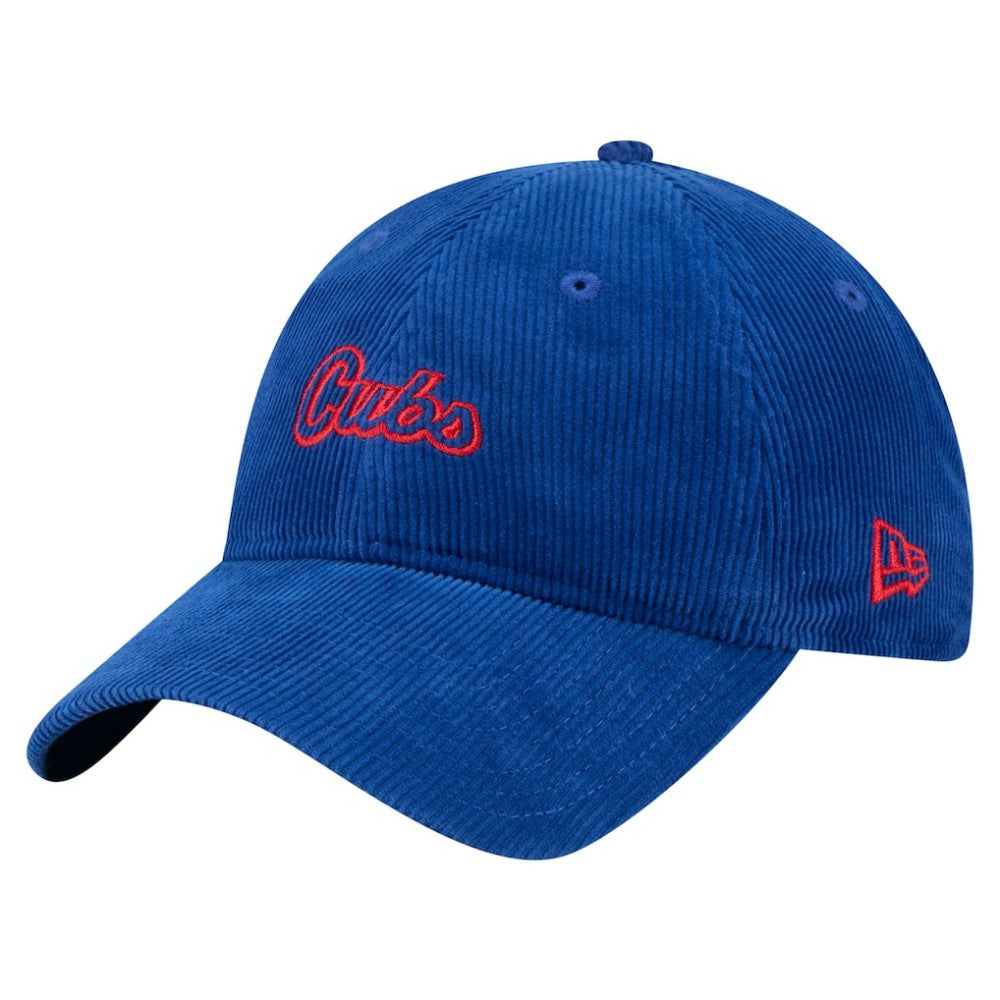 Chicago Cubs Women's Corduroy 9TWENTY Adjustable Hat - Royal | New Era