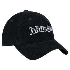 Chicago White Sox Women's Corduroy 9TWENTY Adjustable Hat - Black | New Era