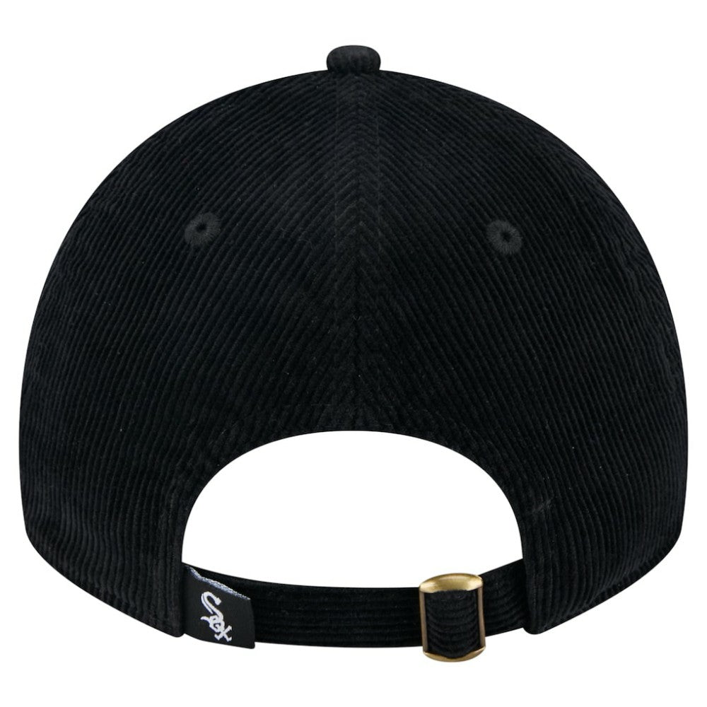 Chicago White Sox Women's Corduroy 9TWENTY Adjustable Hat - Black | New Era