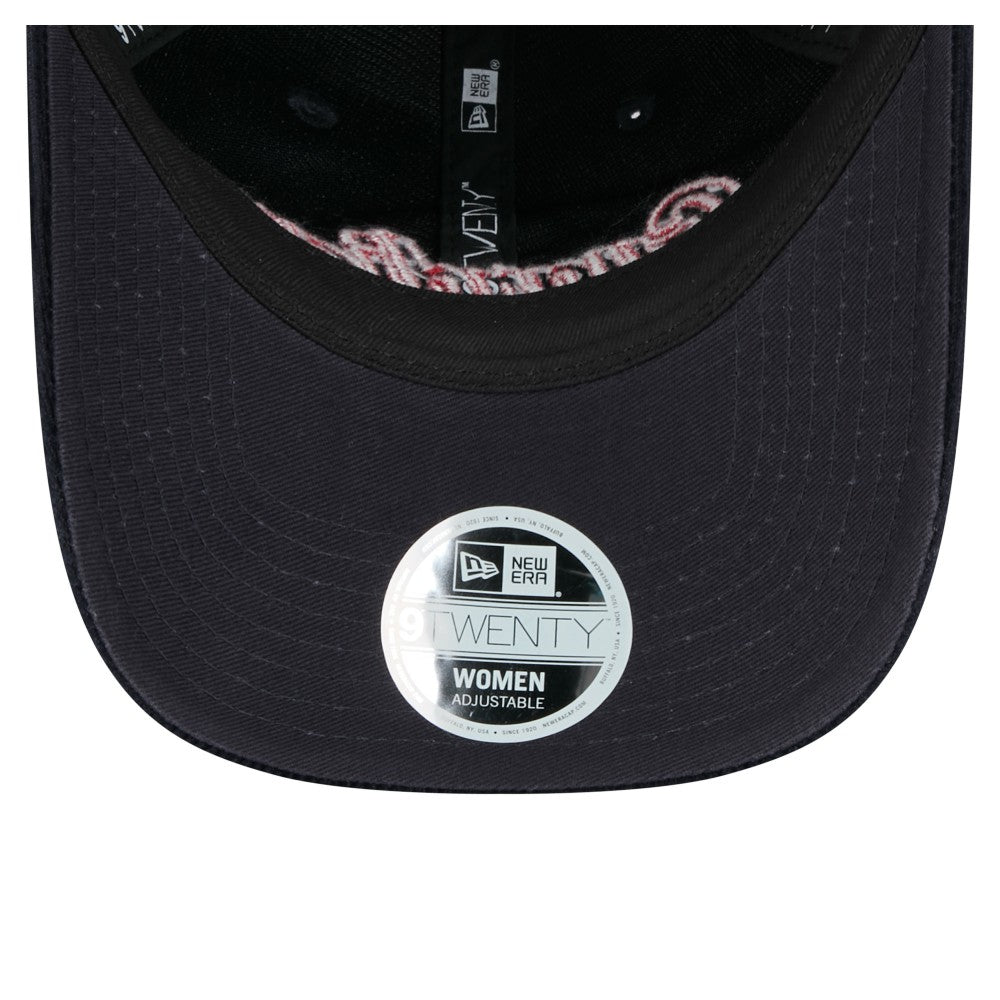 Cleveland Guardians Women's Corduroy 9TWENTY Adjustable Hat - Navy | New Era