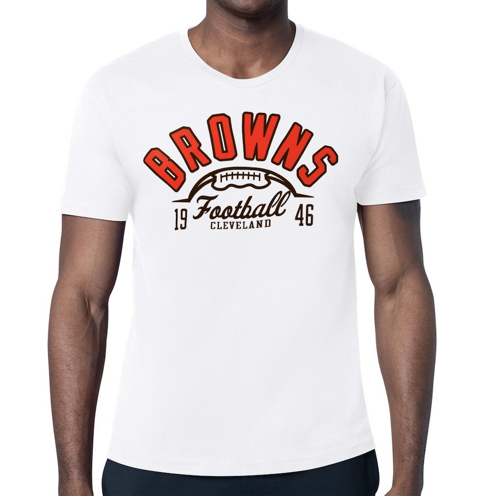 NFL Cleveland Browns Starter Half Ball Logo T-Shirt