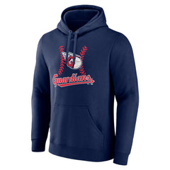 Cleveland Guardians Fastball Pullover Hoodie - Navy