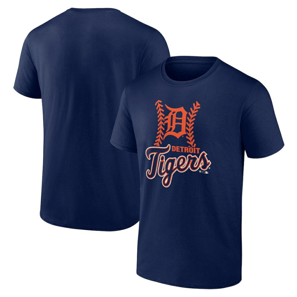 Detroit Tigers Fastball T-Shirt - Navy
