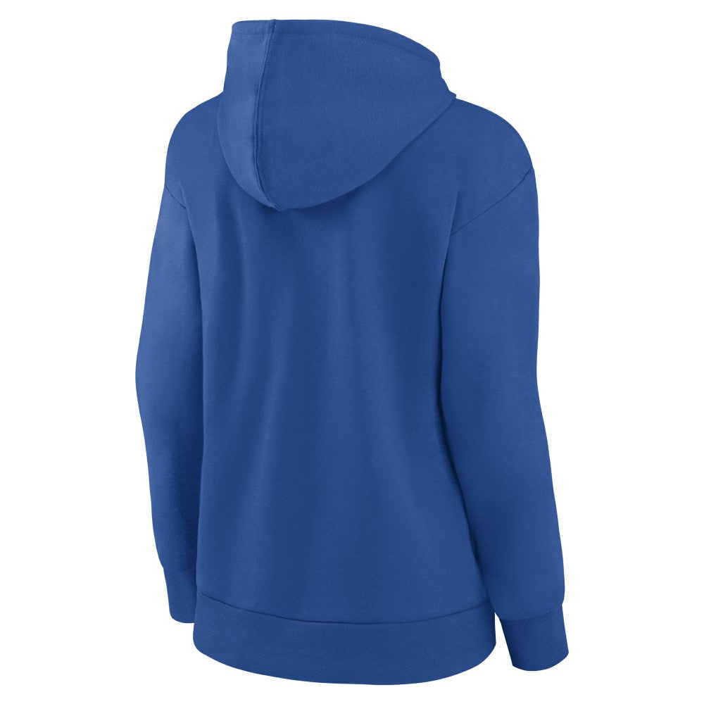 Los Angeles Dodgers Women's Fastball Pullover Hoodie - Royal