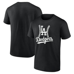 Los Angeles Dodgers Fastball T-Shirt - Black