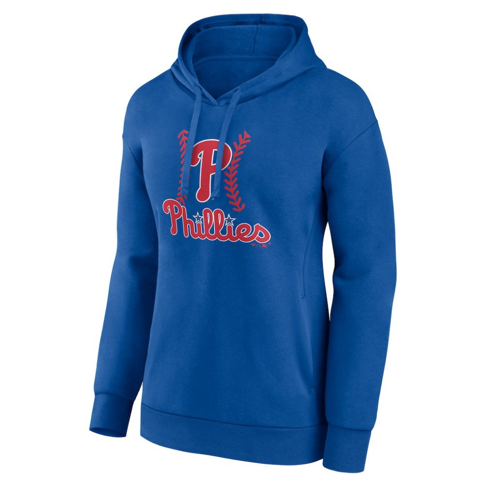 Philadelphia Phillies Women's Fastball Pullover Hoodie - Royal