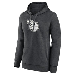 Cleveland Guardians Women's Monochrome Pullover Hoodie - Charcoal