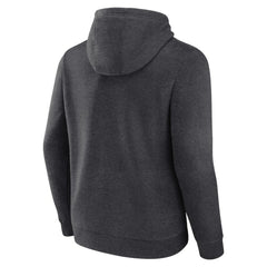 New York Yankees Monochrome Pullover Hoodie - Charcoal