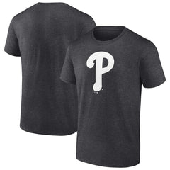 Philadelphia Phillies Monochrome T-Shirt - Charcoal