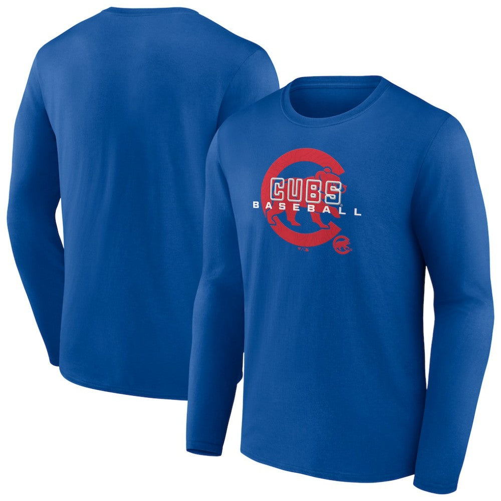 Chicago Cubs Stellar Long Sleeve T-Shirt - Royal