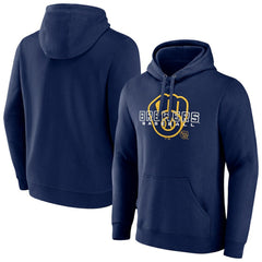 Milwaukee Brewers Stellar Pullover Hoodie - Navy
