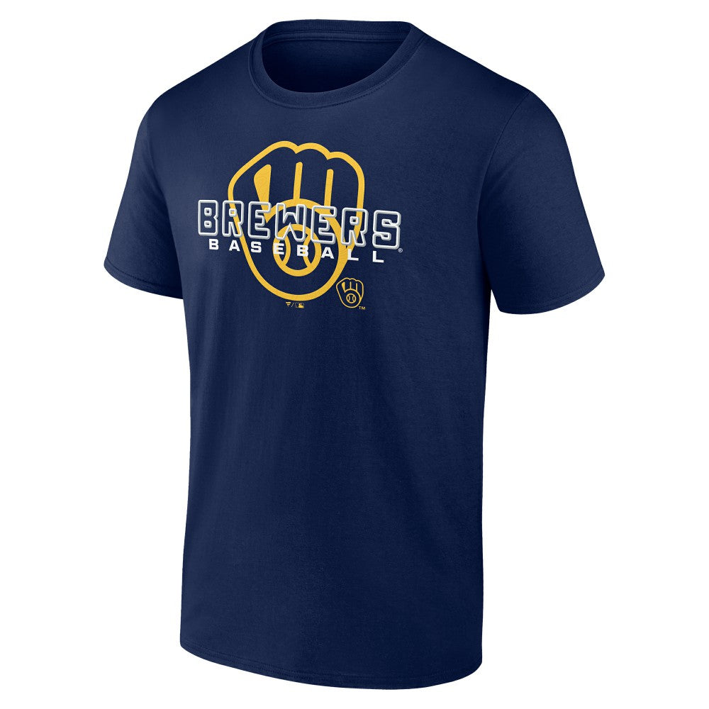 Milwaukee Brewers Stellar T-Shirt - Navy