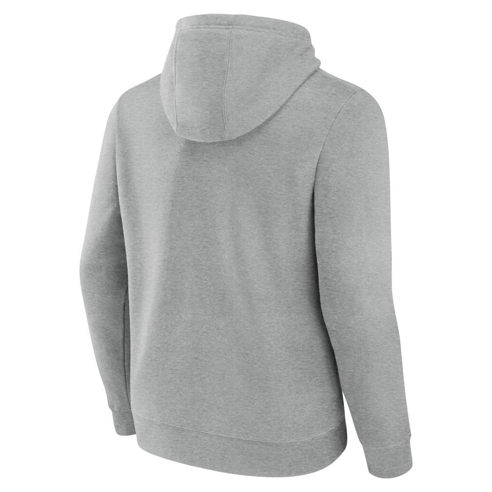 New York Mets Evanston Stencil Pullover Hoodie - Gray