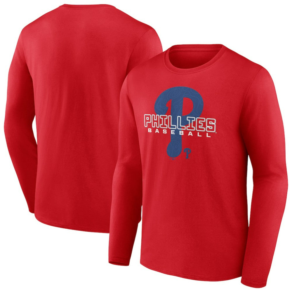 Philadelphia Phillies Stellar Long Sleeve T-Shirt - Red