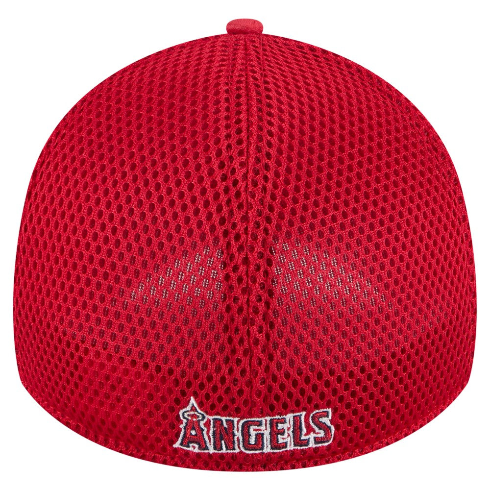 Los Angeles Angels Subtle Camo 39THIRTY Flex Hat - Red | New Era