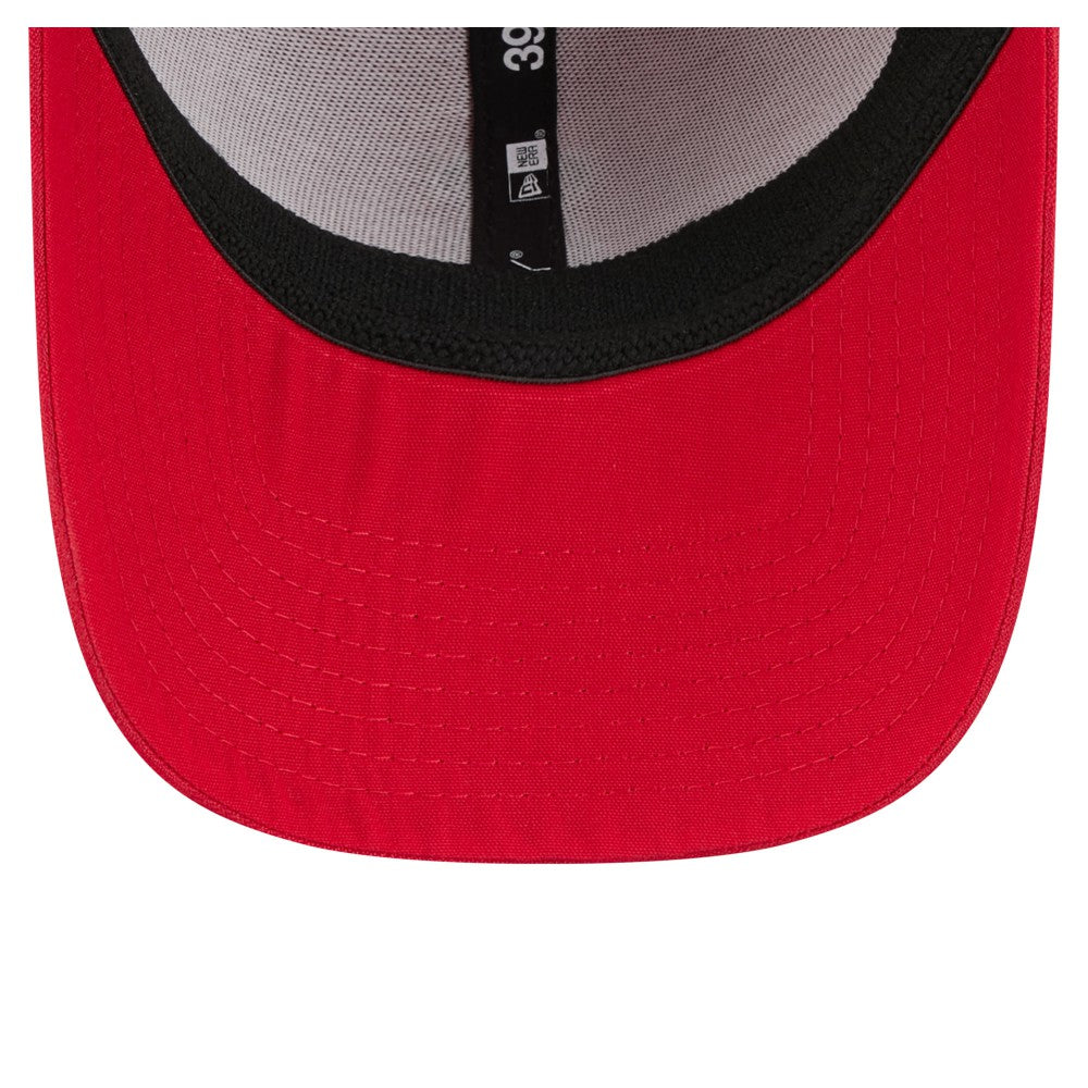 Los Angeles Angels Subtle Camo 39THIRTY Flex Hat - Red | New Era