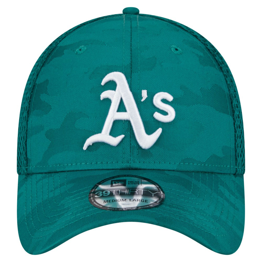 Athletics Subtle Camo 39THIRTY Flex Hat - Green | New Era