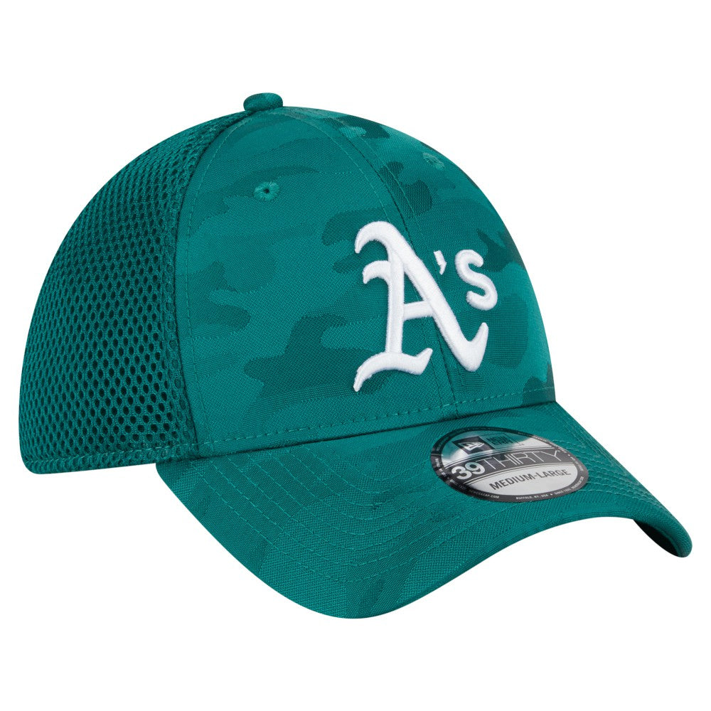 Athletics Subtle Camo 39THIRTY Flex Hat - Green | New Era