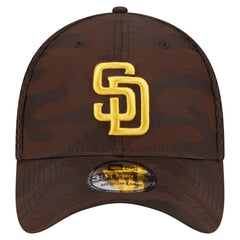 San Diego Padres Subtle Camo 39THIRTY Flex Hat - Dark Brown | New Era