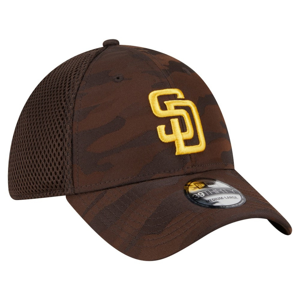 San Diego Padres Subtle Camo 39THIRTY Flex Hat - Dark Brown | New Era