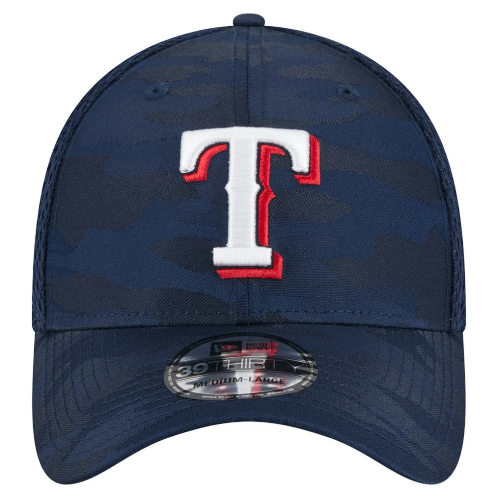 Texas Rangers Subtle Camo 39THIRTY Flex Hat - Navy | New Era