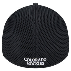 Colorado Rockies Subtle Camo 39THIRTY Flex Hat - Black | New Era