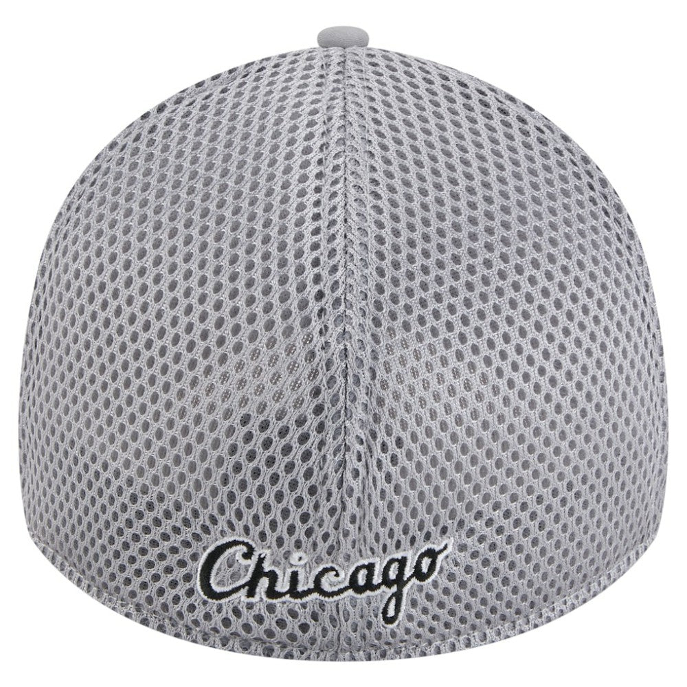 Chicago White Sox Linear 39THIRTY Flex Hat - Gray | New Era