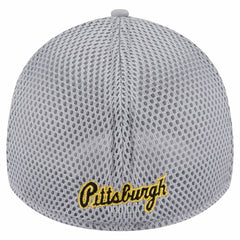 Pittsburgh Pirates Linear 39THIRTY Flex Hat - Gray | New Era