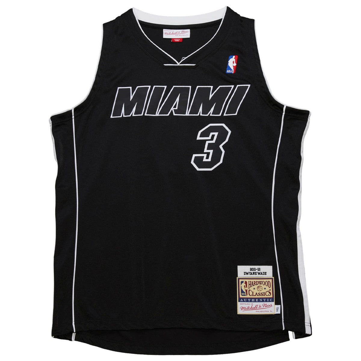 Dwyane Wade Miami Heat 2011/12 Hardwood Classics Authentic Jersey - Black | Mitchell & Ness outlet