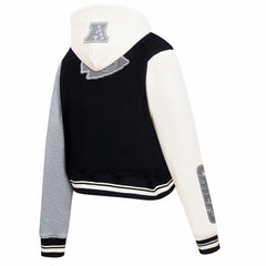 NFL Kansas City Chiefs Pro Standard Women's Reverse French Terry Colorblock Full-Zip Hoodie