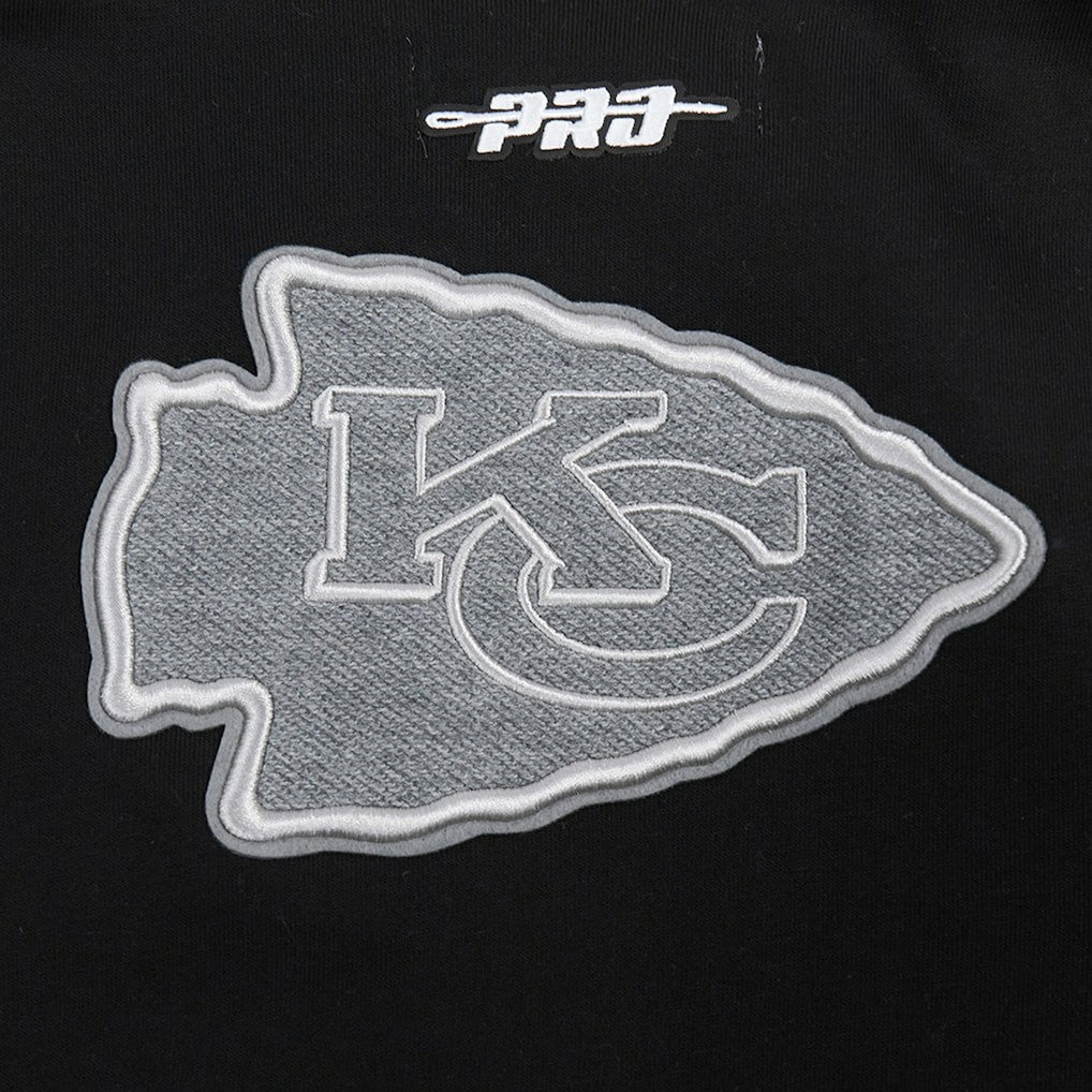 NFL Kansas City Chiefs Pro Standard Women's Reverse French Terry Colorblock Full-Zip Hoodie
