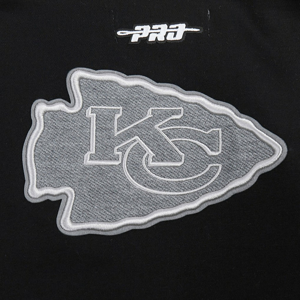 NFL Kansas City Chiefs Pro Standard Women's Reverse French Terry Colorblock Full-Zip Hoodie