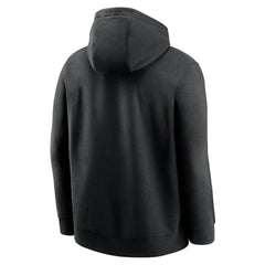 Pittsburgh Pirates Club Stack Pullover Hoodie - Black | Nike
