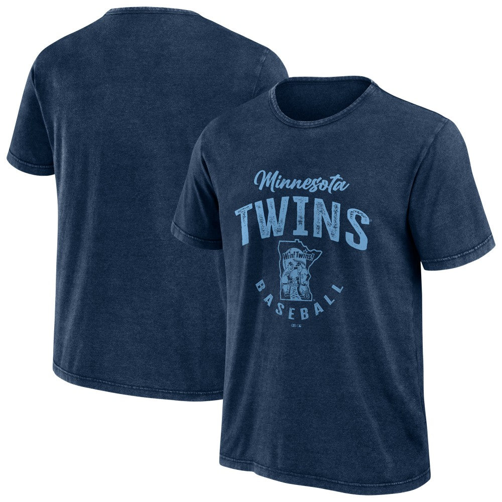 Minnesota Twins Darius Rucker Collection Cooperstown Collection Washed T-Shirt - Navy