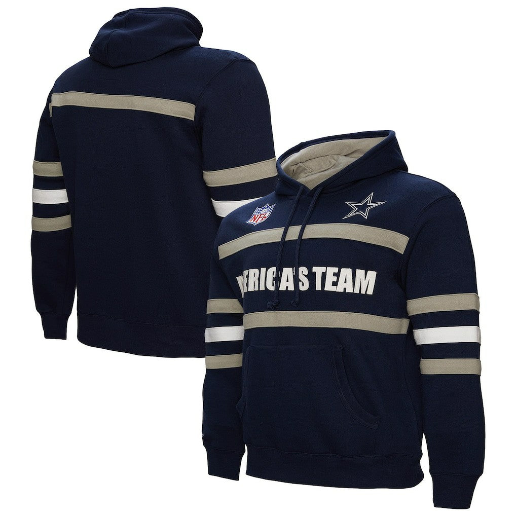 NFL Dallas Cowboys America's Team Head Coach Pullover Hoodie
