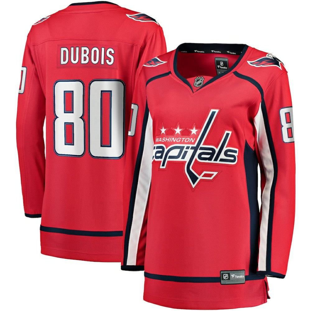 Pierre-Luc Dubois Washington Capitals Fanatics Women's Home Premier Breakaway Player Jersey