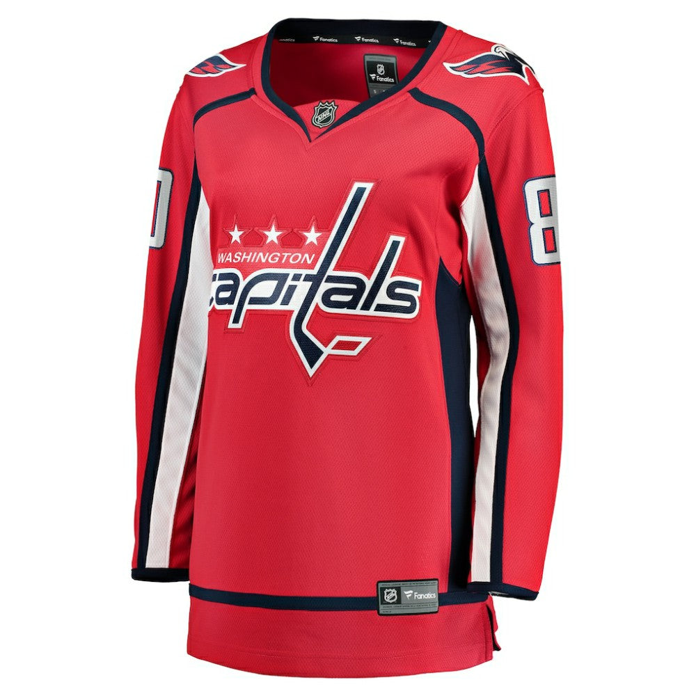 Pierre-Luc Dubois Washington Capitals Fanatics Women's Home Premier Breakaway Player Jersey