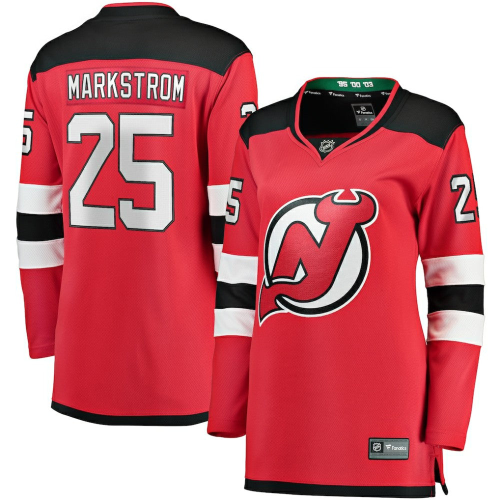 Jacob Markstrom New Jersey Devils Fanatics Women's Home Breakaway Jersey