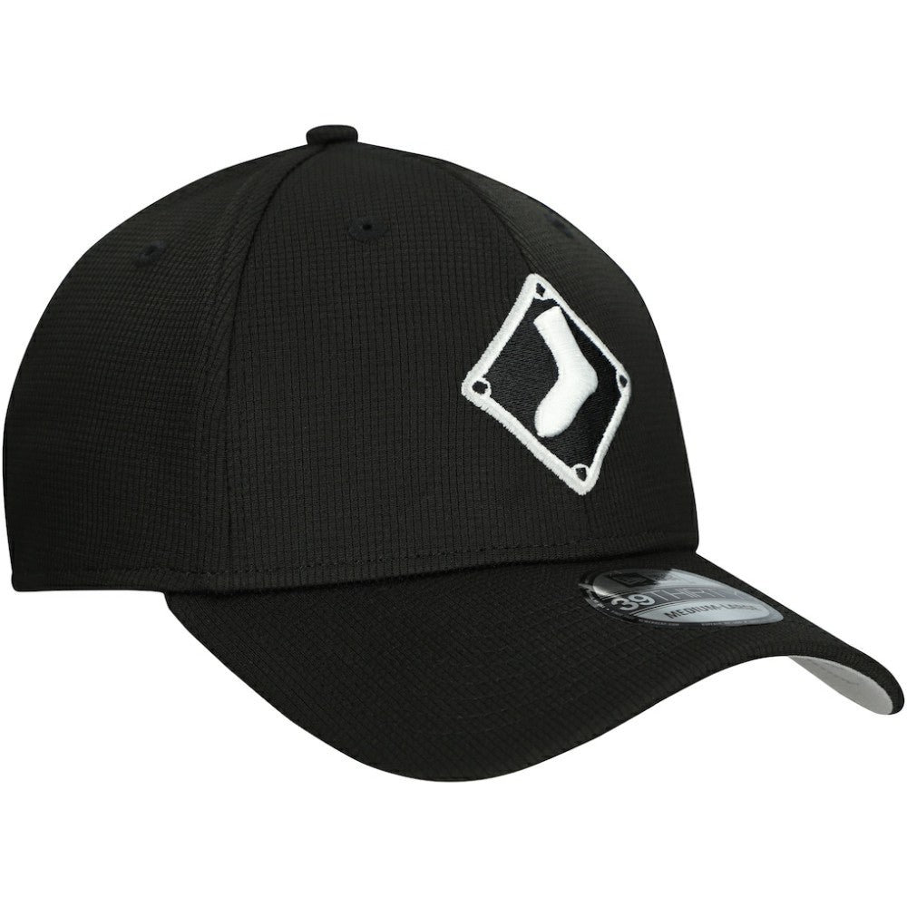 Chicago White Sox 2025 Batting Practice 39THIRTY Flex Hat - Black | New Era