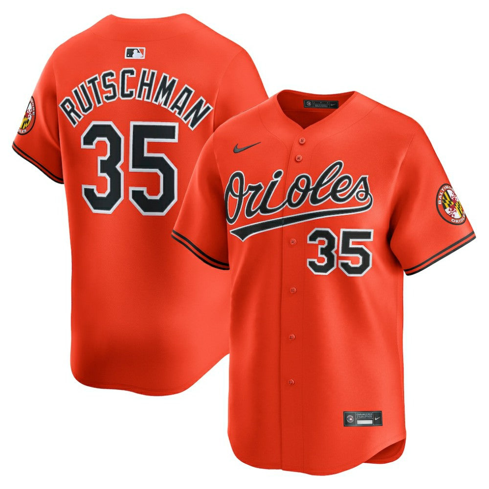 Adley Rutschman Baltimore Orioles 2nd Alternate Limited Player Jersey - Orange | Nike