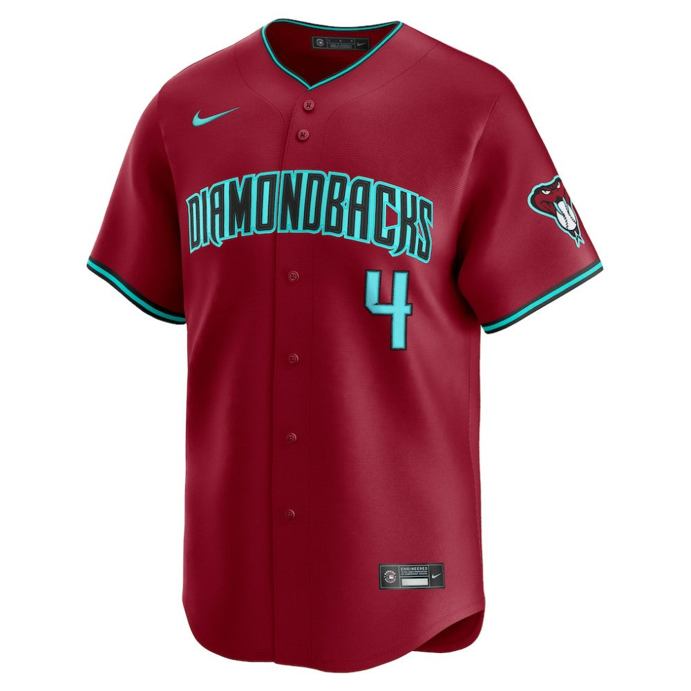 Ketel Marte Arizona Diamondbacks Alternate 2 Limited Player Jersey - Red | Nike
