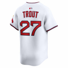 Mike Trout Los Angeles Angels Alternate Limited Jersey - White | Nike